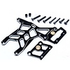 RovanSports CNC Black/white rear up thicker connection plate set