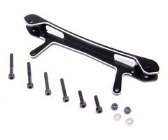 RovanSports CNC Black/white rear shock connection part