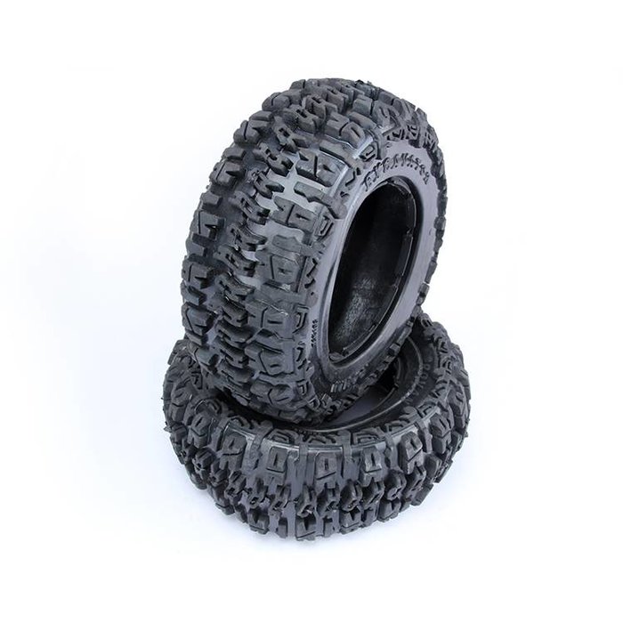 RovanSports 5T/SC Knobby tire set front Excavator 75x195 (2pcs)