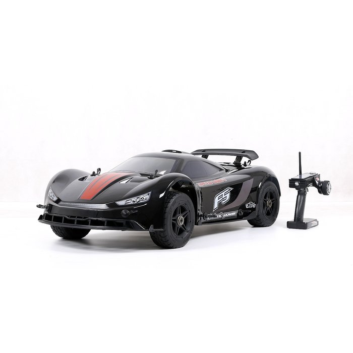 Rovan ROFUN F5 1/5 2.4G 4WD Drift RC Auto 36cc Benzine Motor On-road - Zwart