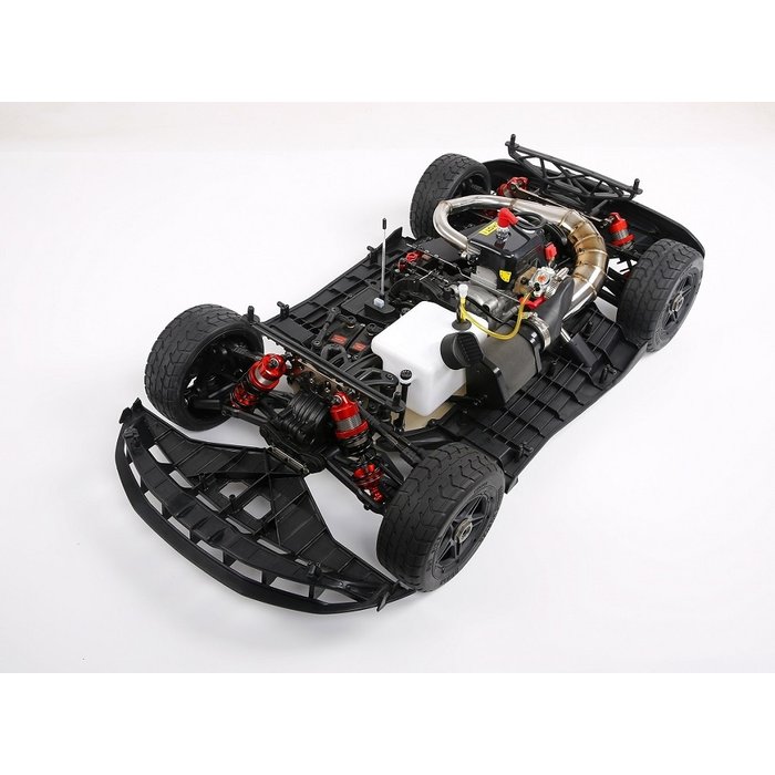 Rovan ROFUN F5 1/5 2.4G 4WD Drift RC Auto 36cc Motor On-road - Schwarz
