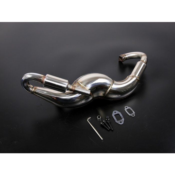 RovanSports Baha stainless torque exhaust pipe with muffler S.S. Torque
