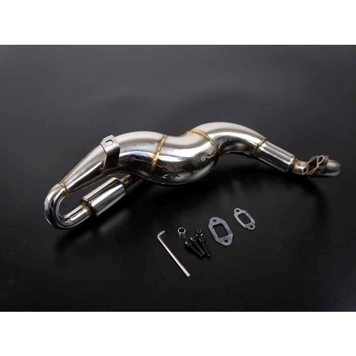RovanSports Baha stainless torque exhaust pipe with muffler S.S. Torque