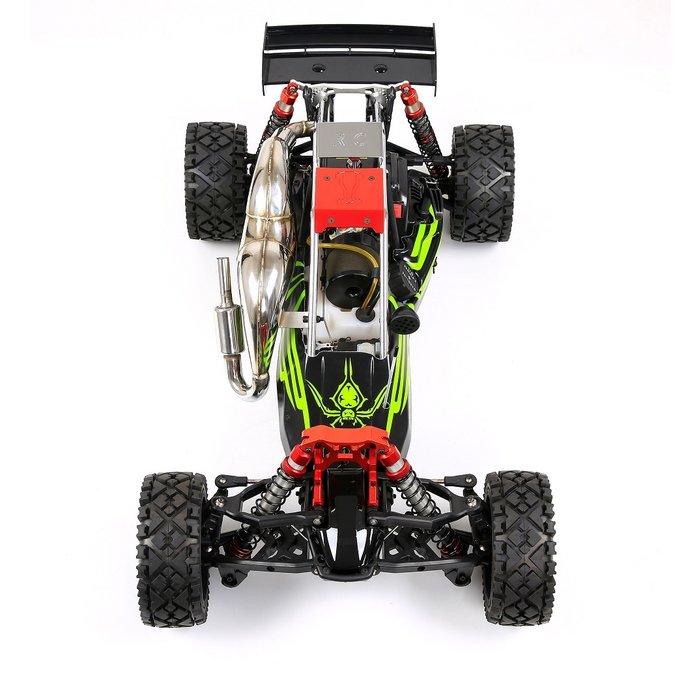 RovanSports Baha Edelstahl-Auspuffrohr mit Schalldämpfer S.S. Torque