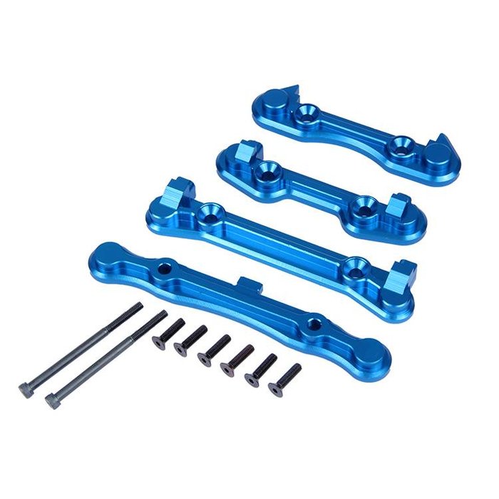RovanLosi Rovan LT / Losi 5ive-T CNC Aluminium 8mm hinge pin braces in several colors
