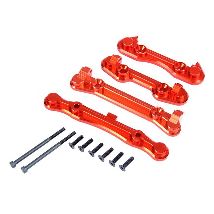 RovanLosi Rovan LT / Losi 5ive-T CNC Aluminium 8mm hinge pin braces in several colors