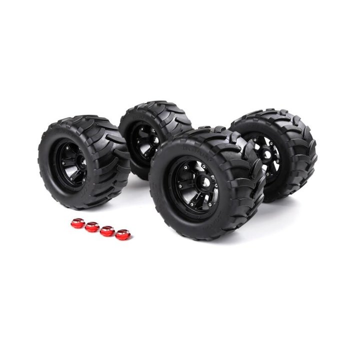 RovanSports Big Monster / Rovan XLT großes Reifenset (220mmx120mm) 4-tlg