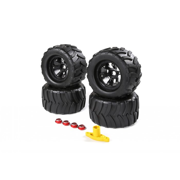 RovanSports Big Monster / Rovan XLT großes Reifenset (220mmx120mm) 4-tlg