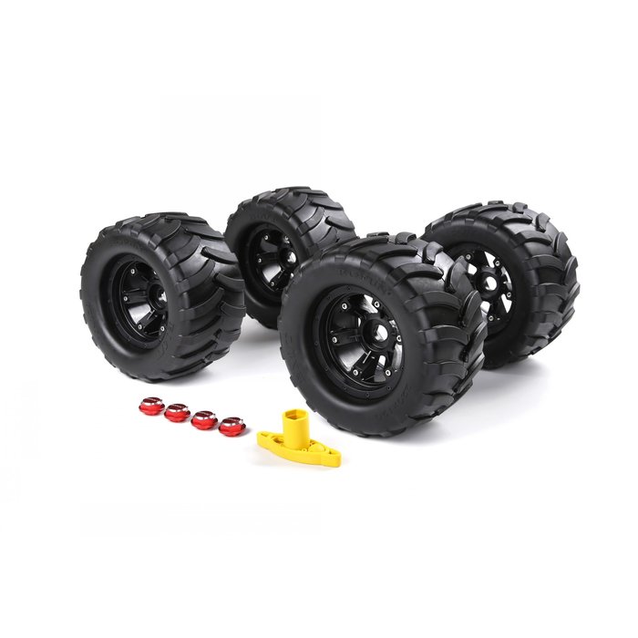 RovanSports Big Monster / Rovan XLT großes Reifenset (220mmx120mm) 4-tlg