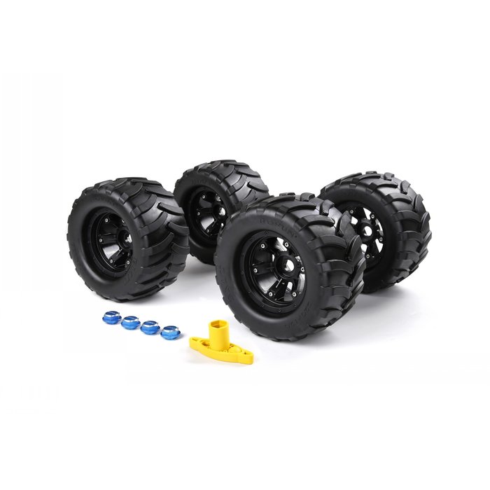 RovanSports Big Monster / Rovan XLT großes Reifenset (220mmx120mm) 4-tlg