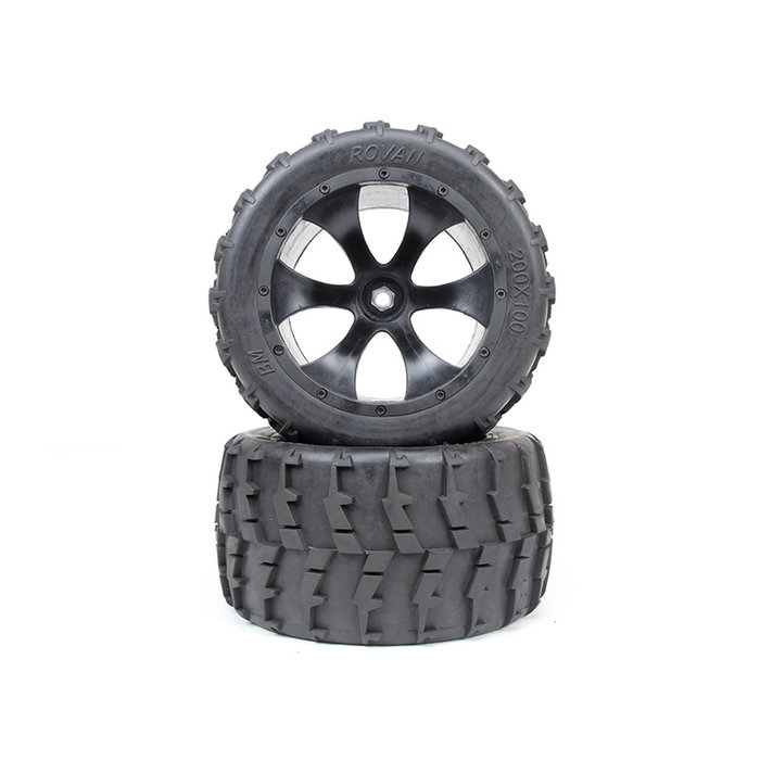 RovanSports BM Big Foot Reifenset zweite Generation 200x100 (2st.)