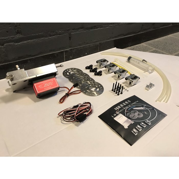 RovanSports BM big foot hydraulische remschijven set vier wielen