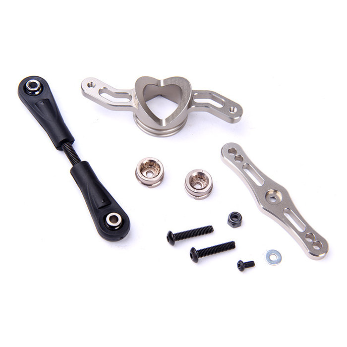 RovanLosi LT CNC metal stud steering arm steering (15T. and 17T,)