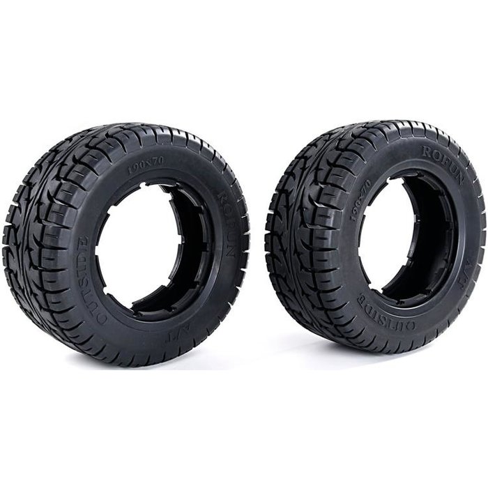 RovanLosi  LT / Losi-Reifen A/T all terrain outside 190x70 (SLT / V5 / 5S universal) 2st.