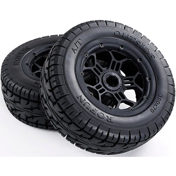 RovanLosi LT / Losi All-Terrain 3rd  gen. Radsatz A/T all terrain outside 190x70 (SLT / V5 / 5S universal) 2 st.