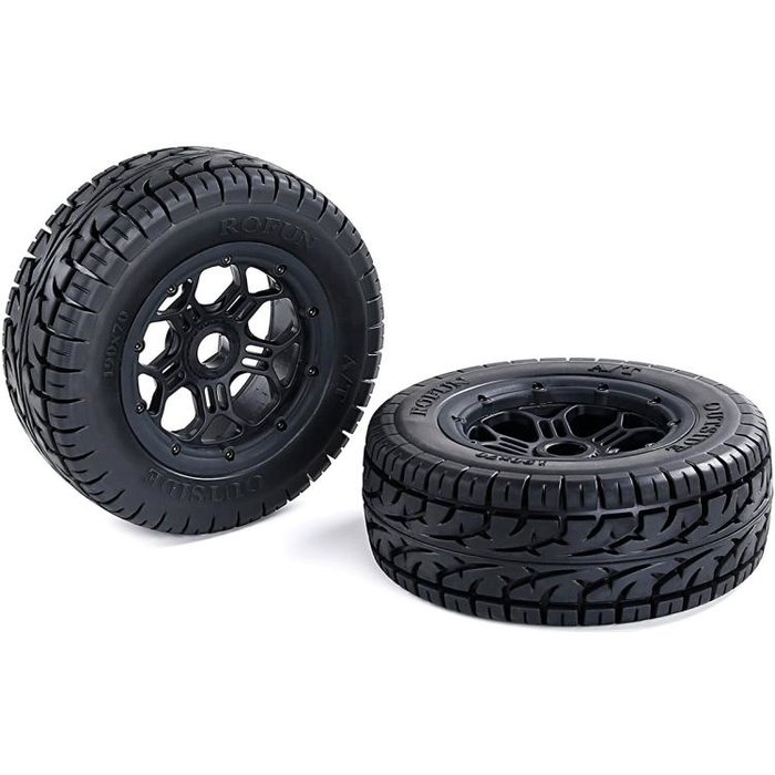 RovanLosi LT / Losi All-Terrain 3rd  gen. Radsatz A/T all terrain outside 190x70 (SLT / V5 / 5S universal) 2 st.