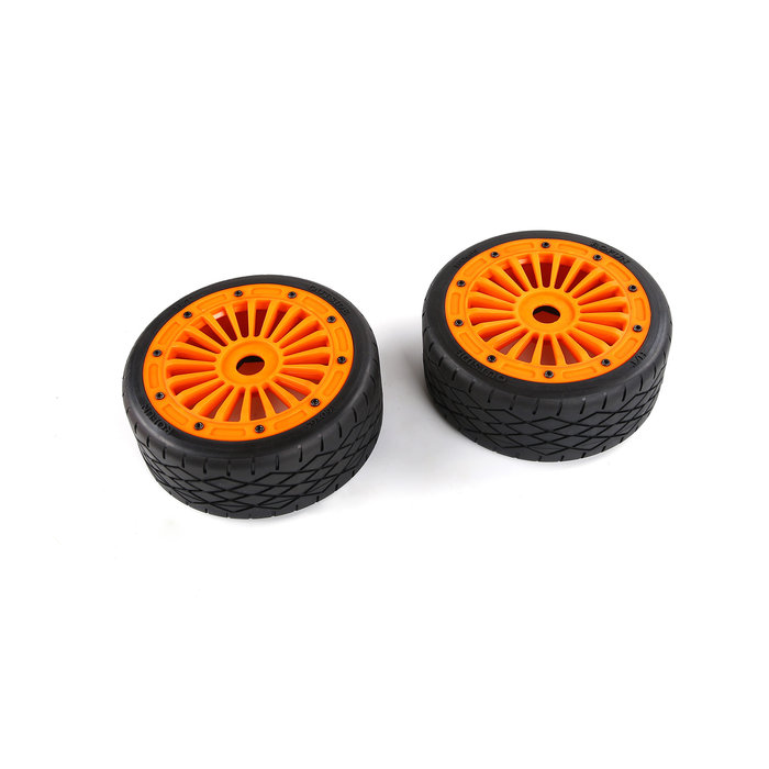 RovanSports F5 second generation high strength nylon wheels complete set 160x65 HT Tire (2 pcs)