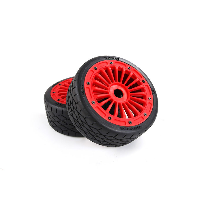 RovanSports F5 second generation high strength nylon wheels complete set 160x65 HT Tire (2 pcs)