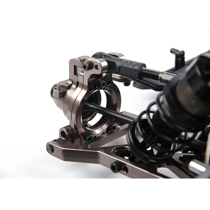 RovanSports F5 CNC metal front arms and wheel bearing set