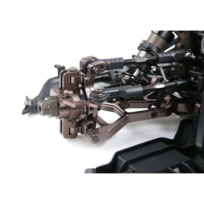 RovanSports F5 CNC metal front arms and wheel bearing set