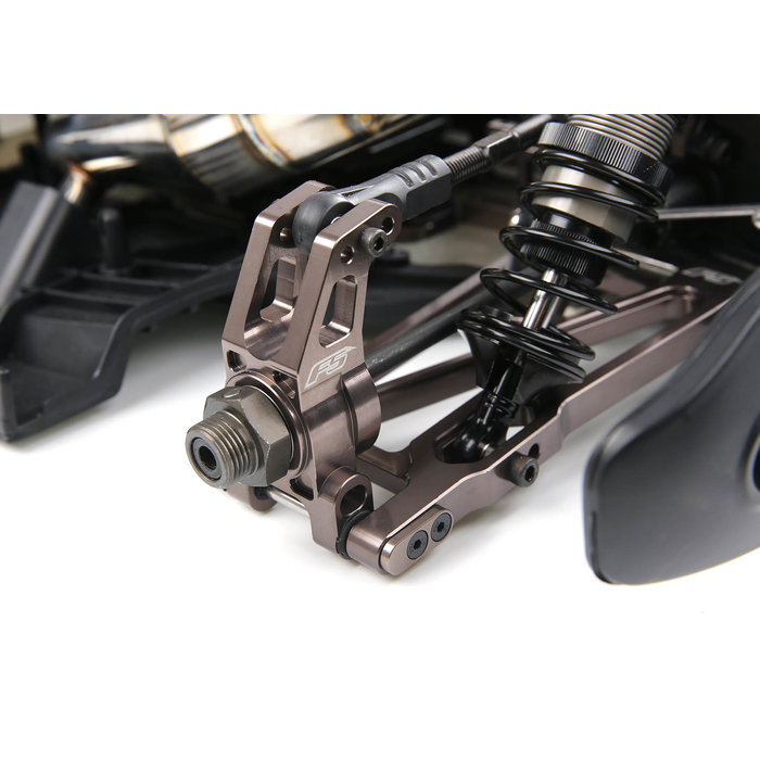 RovanSports F5 CNC metal front arms and wheel bearing set