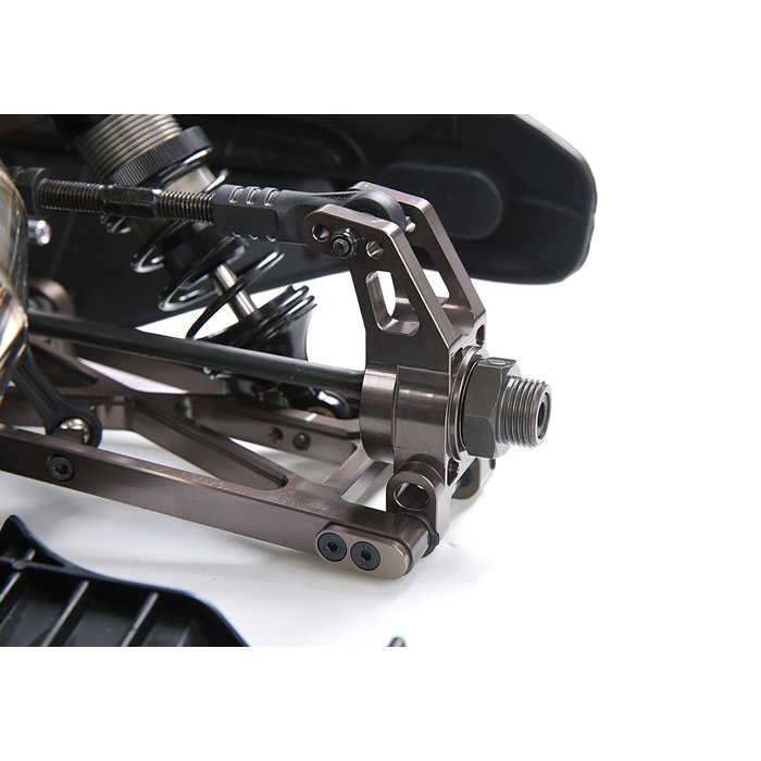 RovanSports F5 CNC metal front arms and wheel bearing set