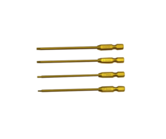 Hobby Detail lange inbus opzetstukken set met titanium tip  (4st.)