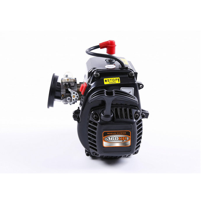 RovanSports LT 36CC double piston ring! 4 bolts easy start engine (Walbro 1107 carburetor, NGK spark plug)