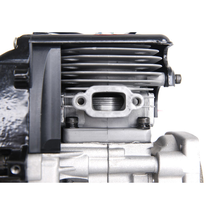 RovanSports BAHA 36CC dubbele zuigerveer! zilveren 4 bouts easy start motorblok (Walbro 1107 carburateur, NGK bougie)