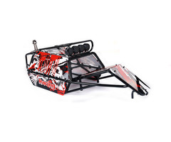 RovanSports Baja GT pig Überrollkäfig komplett mit panels, Lampen und Reserveradhalter