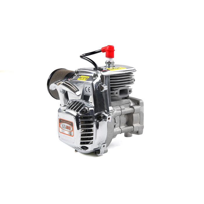 RovanSports Rovan 32CC 4 Schrauben Motorblock Chrom, easy tot start engine