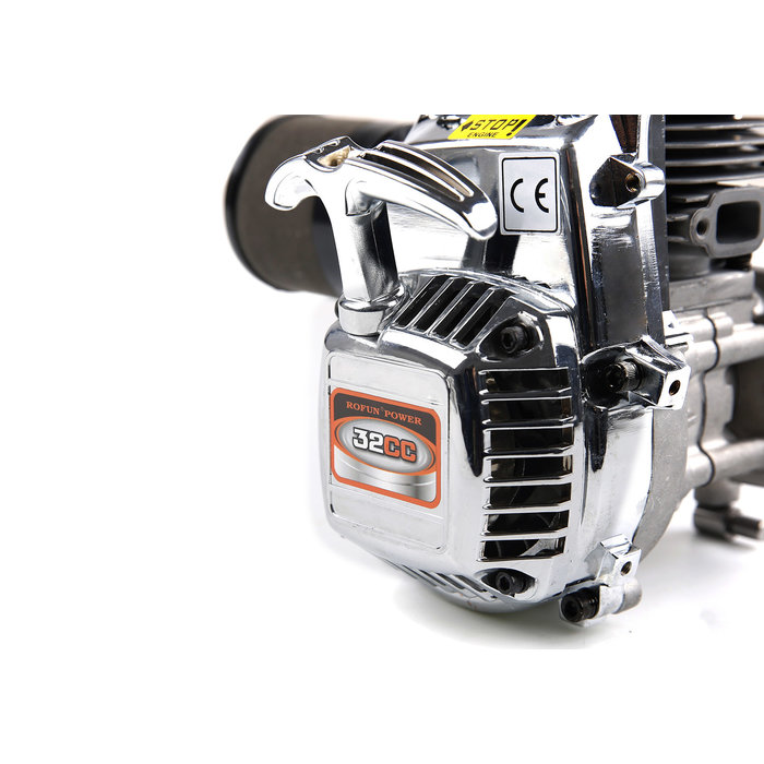 RovanSports Rovan 32CC 4 bolts engine block chrome, easy tot start engine