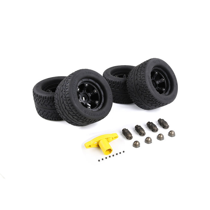 RovanSports FG weg banden wielen set (200x120)