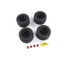 RovanSports Traxxas MAX-X Straßenreifen Felgen Set (200x120)