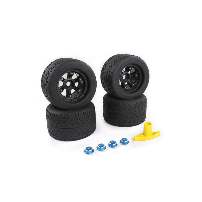 RovanSports Traxxas MAX-X road tires wheels set (200x120)