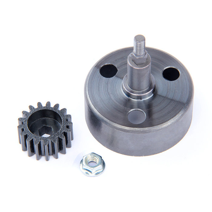 RovanSports Clutch bell (New upgraded) / Koppelingsklok + Hex 17T 1.5Mod Pinion Gear