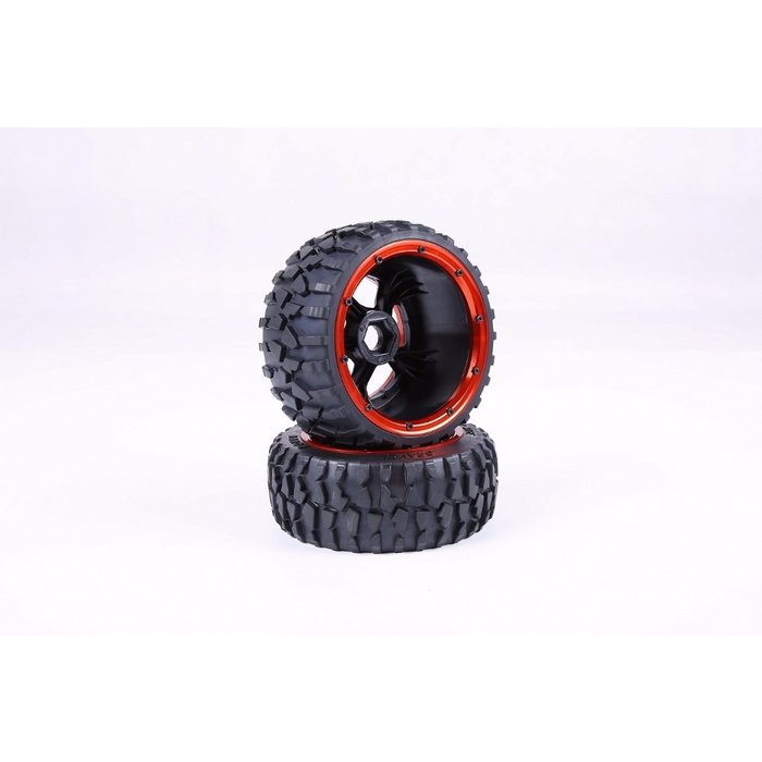 CNC ALLOY Rad Beadlock, passend für alle baha und Losi (4 Stück. - für 2 Räder innen und außen))