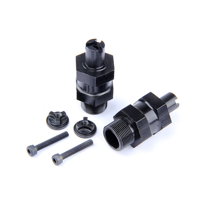 RovanSports 5B/SC Alu Front wheel axle long (2pcs.)