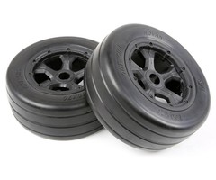 RovanSports LT slick tires(univeral to BAHA 4WD/LT/ Losi) 180x70 2 pc.
