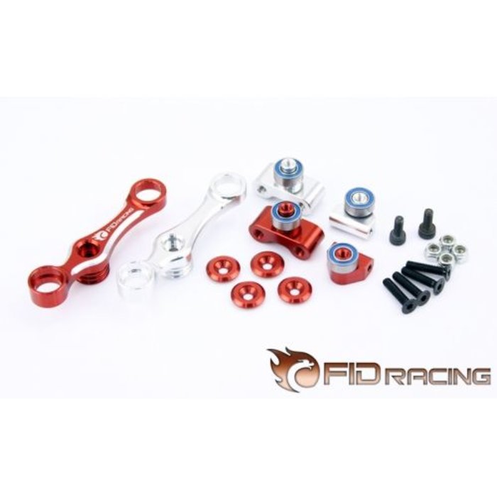 FIDRacing 5IVE Talloy Throttle Push Rod Arm with bearings