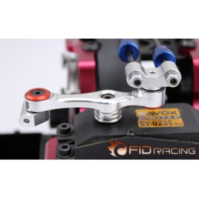 FIDRacing 5IVE Talloy Throttle Push Rod Arm with bearings