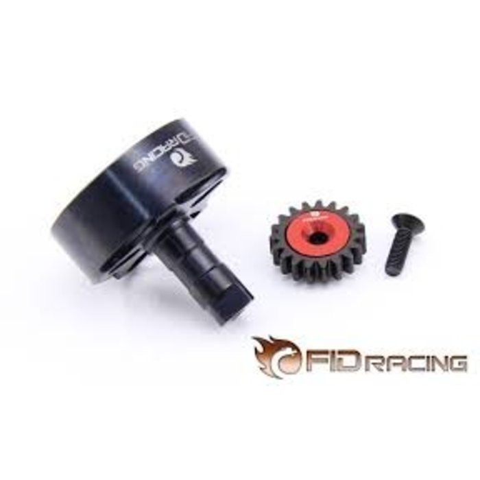 FIDRacing LOSI 5IVE CNC clutch housing +19t gear