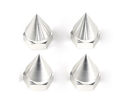 RovanLosi LT truck CNC tapered wheel nuts (4 pcs) / wielmoeren