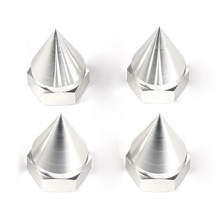 RovanLosi LT truck CNC tapered wheel nuts (4 pcs) wielmoeren