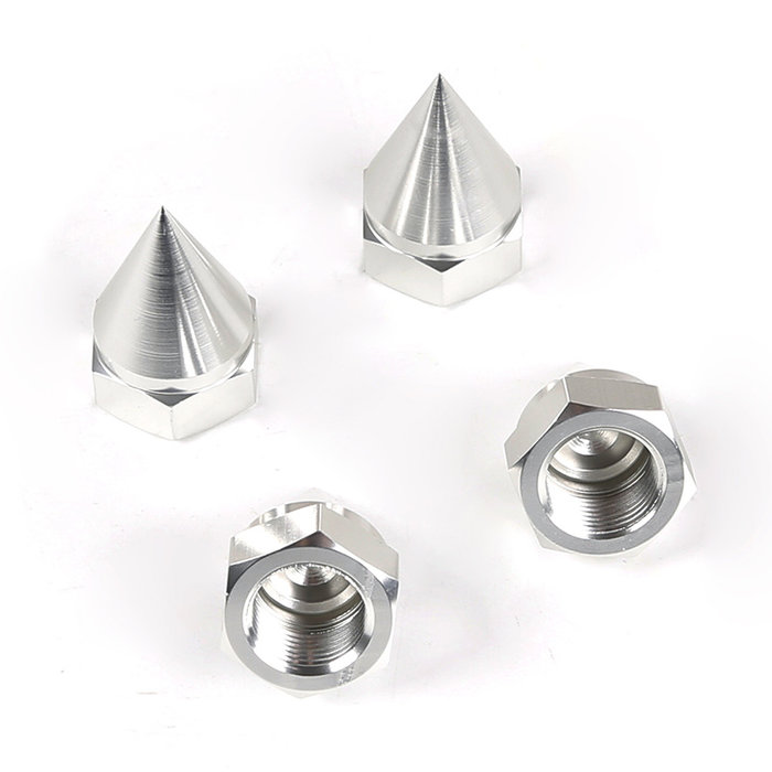 RovanLosi LT truck CNC tapered wheel nuts (4 pcs) wielmoeren