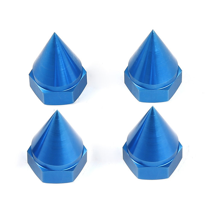 RovanLosi LT truck CNC tapered wheel nuts (4 pcs) wielmoeren