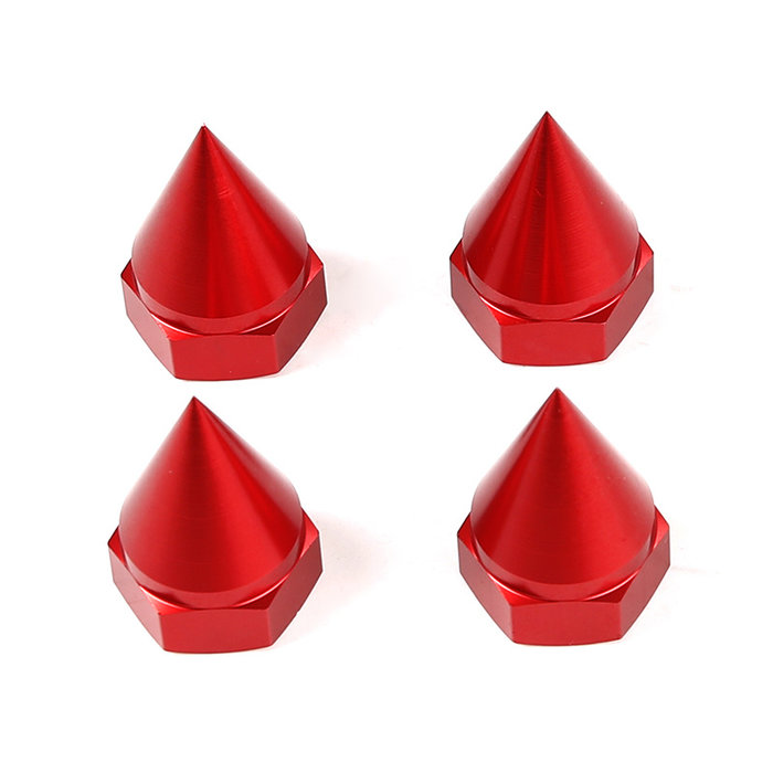 RovanLosi LT truck CNC tapered wheel nuts (4 pcs) wielmoeren