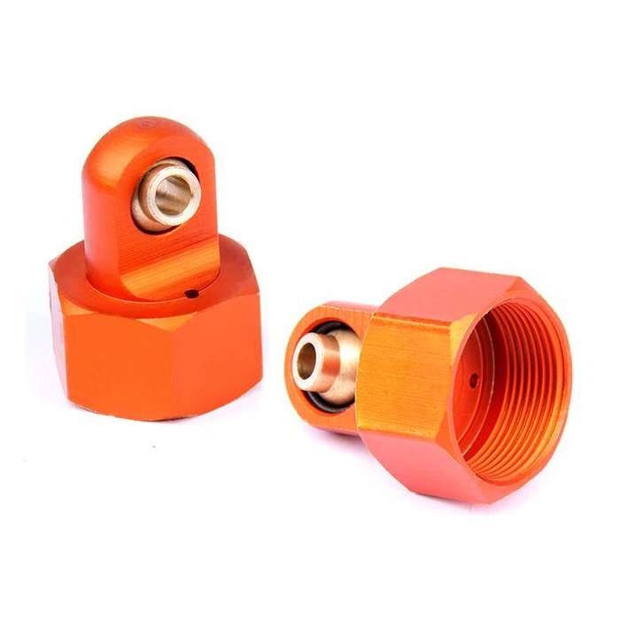 RovanSports CNC 6mm metal upper cap of shock (2pc.)