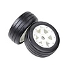 RovanSports 5B front slick tyres set with nylon hub / smooth tire 170x60 (2pc.)