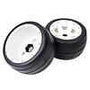 RovanSports 5B front slick tyres set with nylon hub / smooth tire 170x80 (2pc)